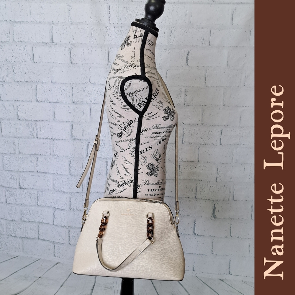 REDUCED. Midsz Nanette Lapore beige crossbody